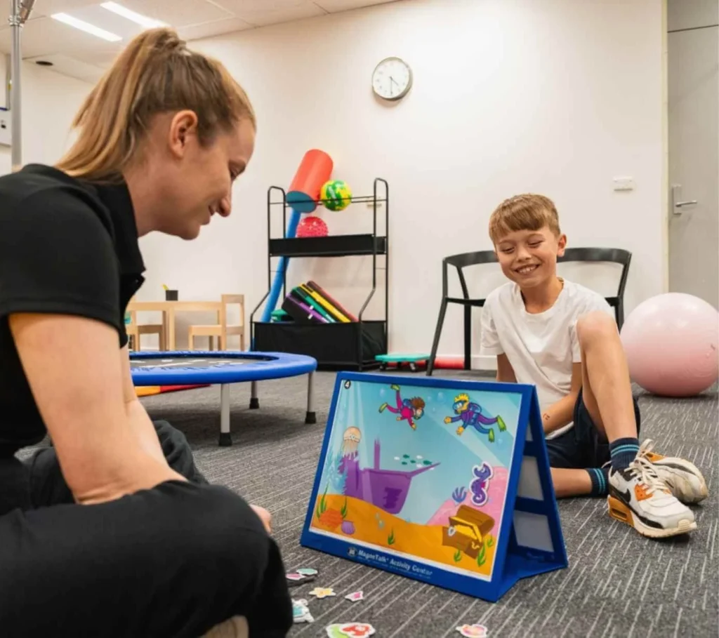 speech pathologist child assessment